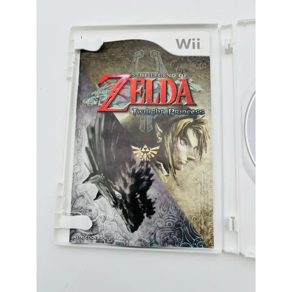 Legend of Zelda Twilight Princess Nintendo Wii 2006 CIB Complete Tested Works VG